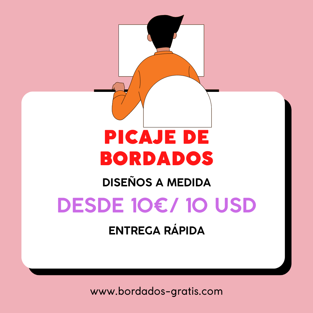 Picaje de bordados a medida